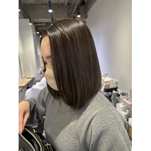 大串　ボブ　グレー　サブリミック