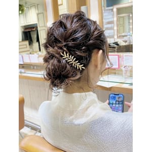 【Neolivekuta】もこもこシニヨンヘア【町田】