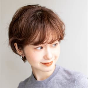 ナチュラルマッシュショート