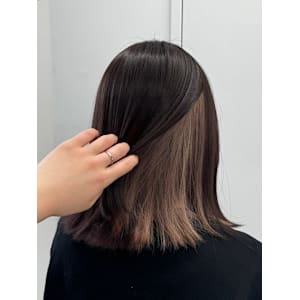 インナーカラー/イヤリングカラー/中野美容室