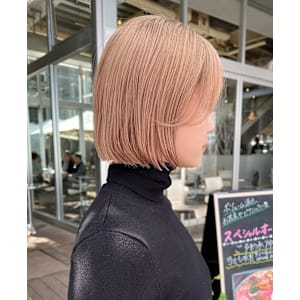 #ボブ #切りっぱなしボブ #レイヤーボブ #くびれボブ 