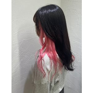 インナーカラー/暖色/透明感カラー/イルミナカラー/池袋