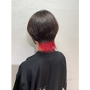 インナーカラー/高発色/透明感カラー/イルミナカラー/池袋