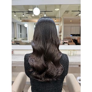 韓国風パーマ/コテ巻き風パーマ/レイヤーカット