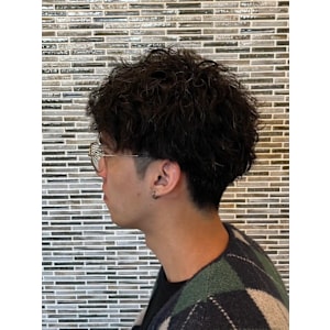 ダークアッシュ/アッシュブラック/カルマパーマ