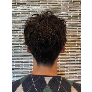 ダークアッシュ/アッシュブラック/カルマパーマ