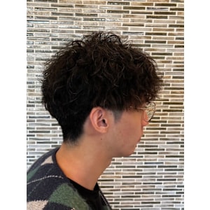 ダークアッシュ/アッシュブラック/カルマパーマ