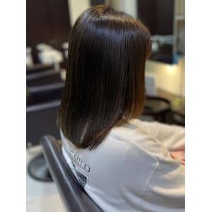 美髪カラーでツヤがでるカラー