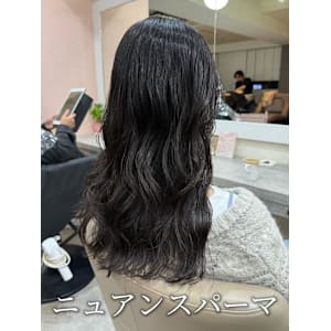 韓国風パーマ/コテ巻き風パーマ