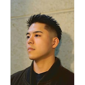 フェード　理容室　バーバー　バーバースタイル　刈り上げ　短髪