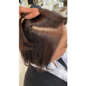 アフター → ビフォア　右にスワイプ【白髪染め/脱白髪染め】 - 自由が丘YUAN【ジユウガオカユアン】掲載中