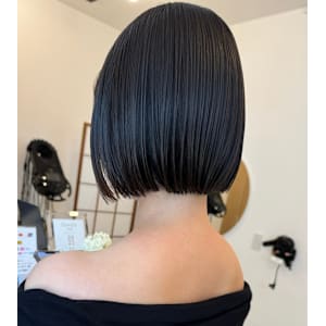 #ボブ #切りっぱなしボブ #レイヤーボブ #くびれボブ 