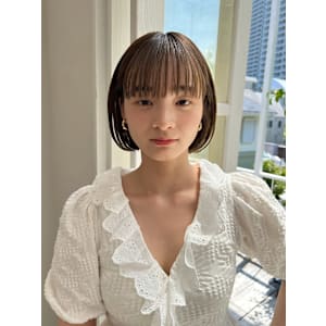 #ボブ #切りっぱなしボブ #レイヤーボブ #くびれボブ