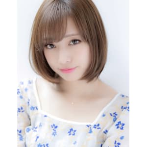 山村/大人可愛い小顔ナチュラルボブレイヤーボブ/小顔ボブ銀座