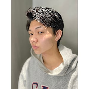 【吉田智哉】スパイキーショート、ニュアンスパーマ、毛流パーマ