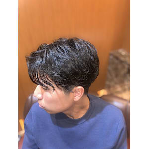 色気◎毛流れパーマ