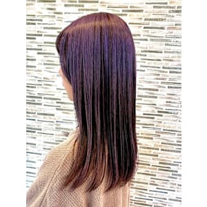 黒髪 ボブルフ ネビージュ 小顔 ワンレン 北越谷 髪質改善