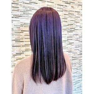 黒髪 ボブルフ ネビージュ 小顔 ワンレン 北越谷 髪質改善