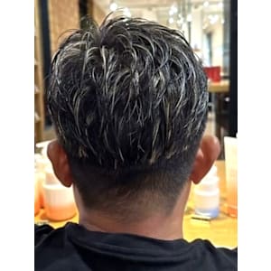 ダークアッシュ ニュアンスパーマ 韓国マッシュ スペインカー - RICHAIR【リシェール】掲載中