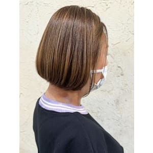 【Flor_戸塚】*大人ボブ＋マロンベージュ*