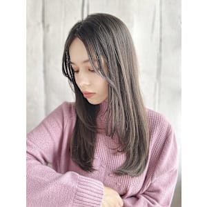 大人可愛いワンカールレイヤースタイル