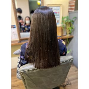 うる艶髪質改善ストレート