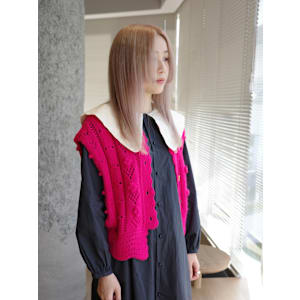 【酒井　麻里】ミディアム×ハイトーンベージュ