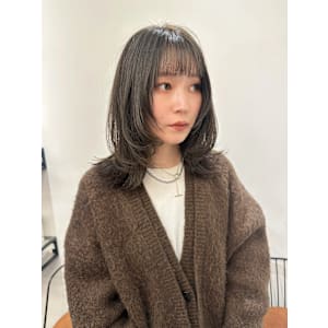 池袋 イルミナカラー 透明感 たっぷりレイヤー♪