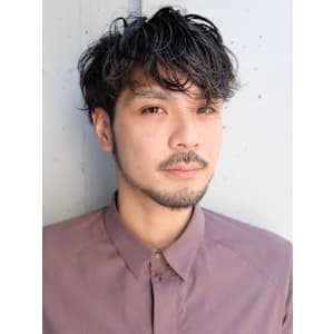 大人男性◎マッシュパーマ