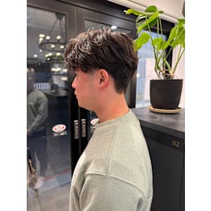 韓国風リバースマッシュ/韓国メンズ/メンズパーマ/越谷