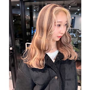 デザインカラー/ロング/10代20代/薬院