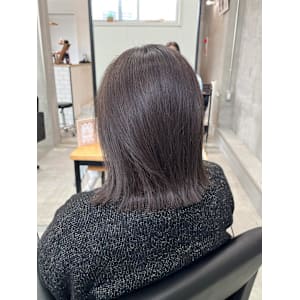 ラベンダー グレージュ　( ブリーチなし )