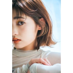 肩上結べる大人ボブ