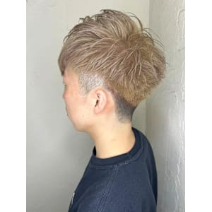 【Reir_下北沢】*メンズショート+ハイトーンベージュ*