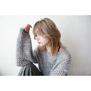 メルティカラー　シルキーベージュ　ウェーブミディアム