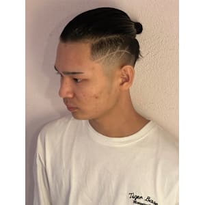 マンバンフェード×ラインアート - HIRO GINZA BARBER SHOP 川崎【ヒロギンザ バーバーショップ カワサキ】掲載中