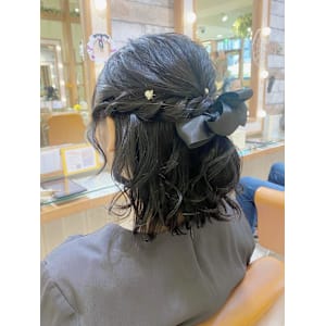 【Neolivekuta】お呼ばれハーフアップ【町田】