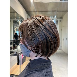 【RISK 飛澤】ボブスタイル　ショート　丸みシルエッット