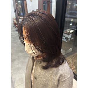 髪質改善トリートメントINカラー