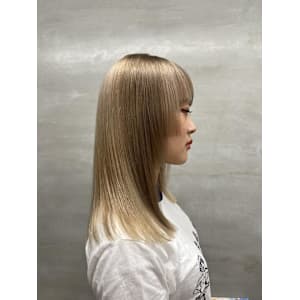 ブリーチ/デザインカラー/ベージュ - nalu.【ナル】掲載中