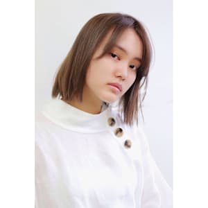 切りっぱなしボブ