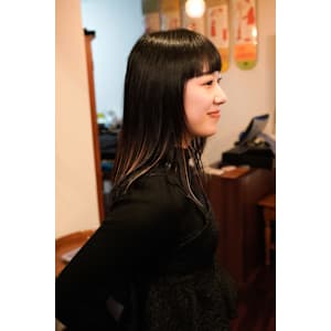 毛先デザインカラー