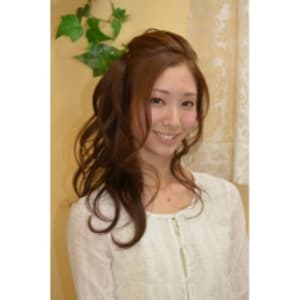 ルーズアップスタイル～大人かわいい