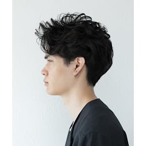 スパイラルシャドウパーマ