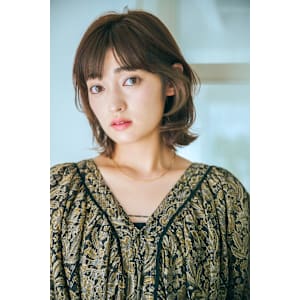 結べる肩上大人ボブ