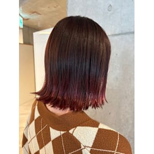 ツヤ感＃レッドカラー