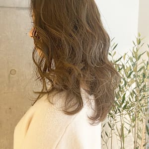 ブリーチなし☆やわふわマットベージュ