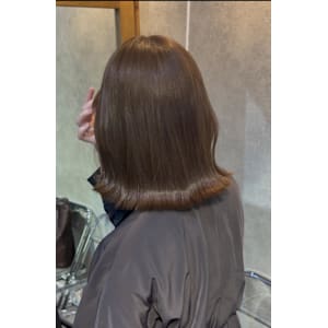 ○ブリーチなしで作るベージュカラー