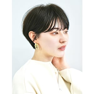前下がりショート・ボブ/絶壁解消/前髪あり/20代/30代