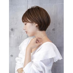 20代30代40代/丸みショート/艶髪/清澄白河/森下